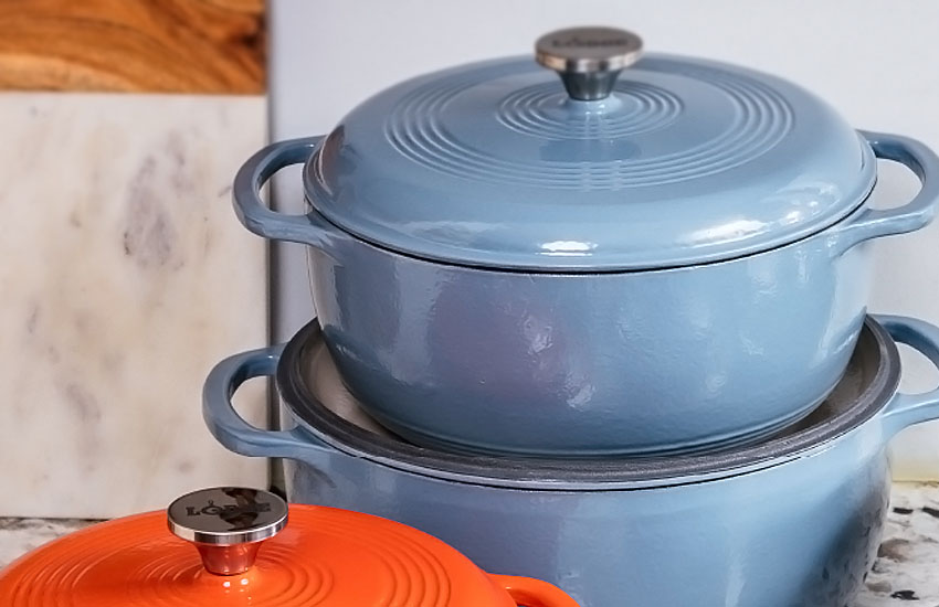 How to Clean Burnt Enameled Cast Iron