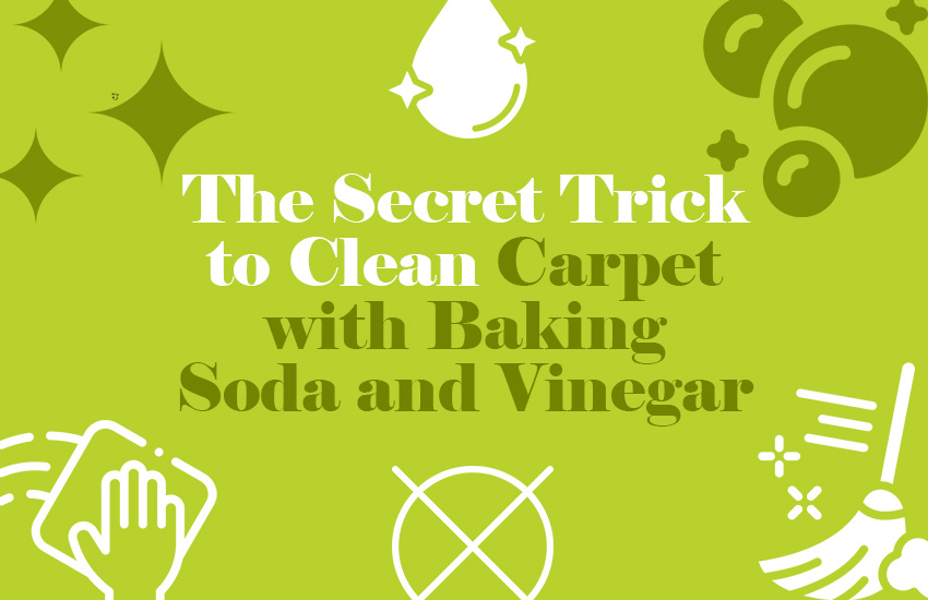 How to Clean Carpet with Baking Soda and Vinegar